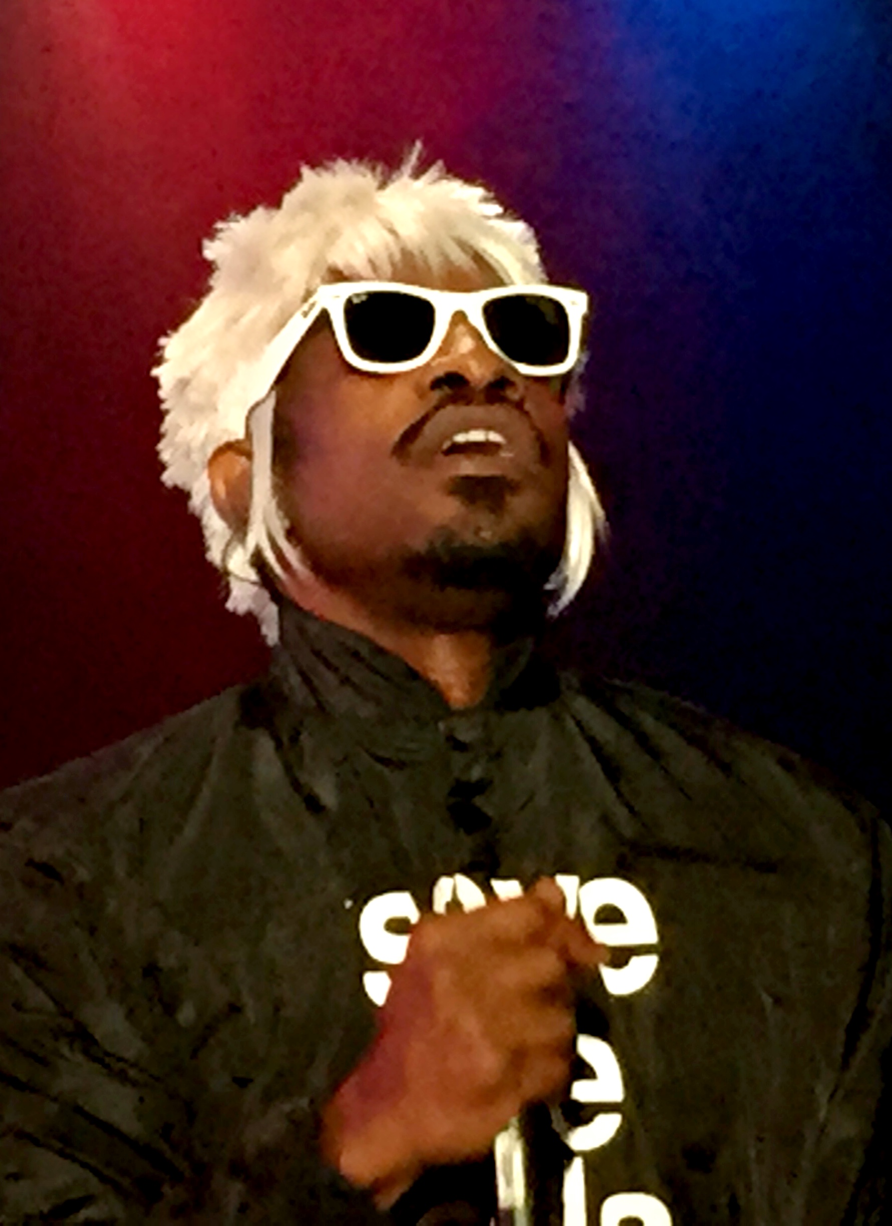 André 3000 performing